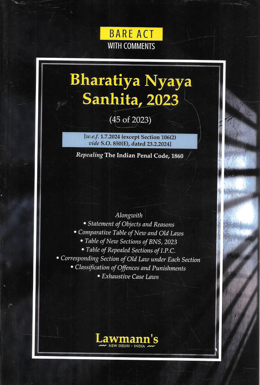 Bharatiya Nyaya Sanhita ,2023