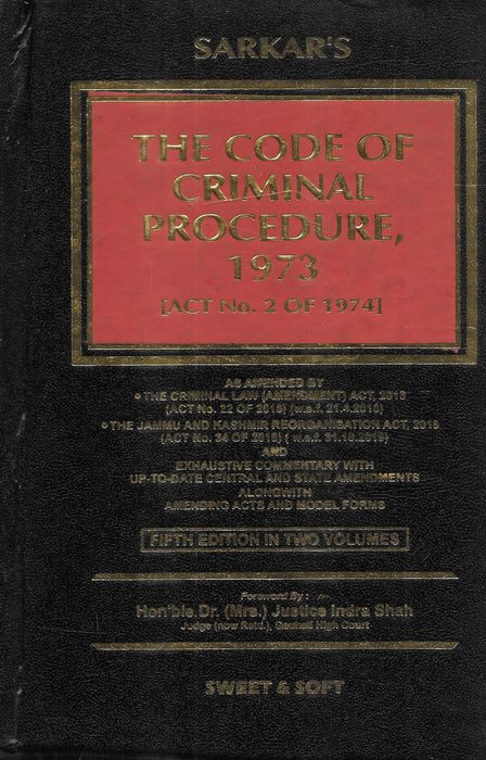 The Code Of Criminal Procedure ,1973 ( In 2 Volume)