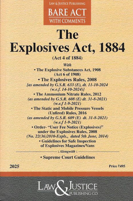 The Explosives Act, 1884