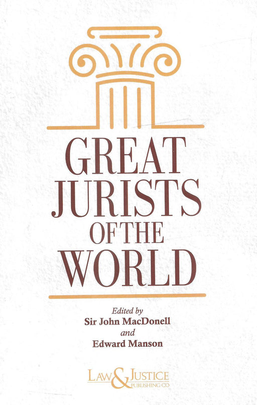 Great Jurists Of The World