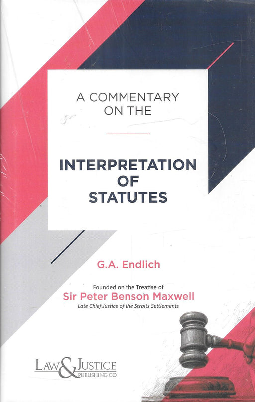 A Commentary On The Interpretation Of Statutes