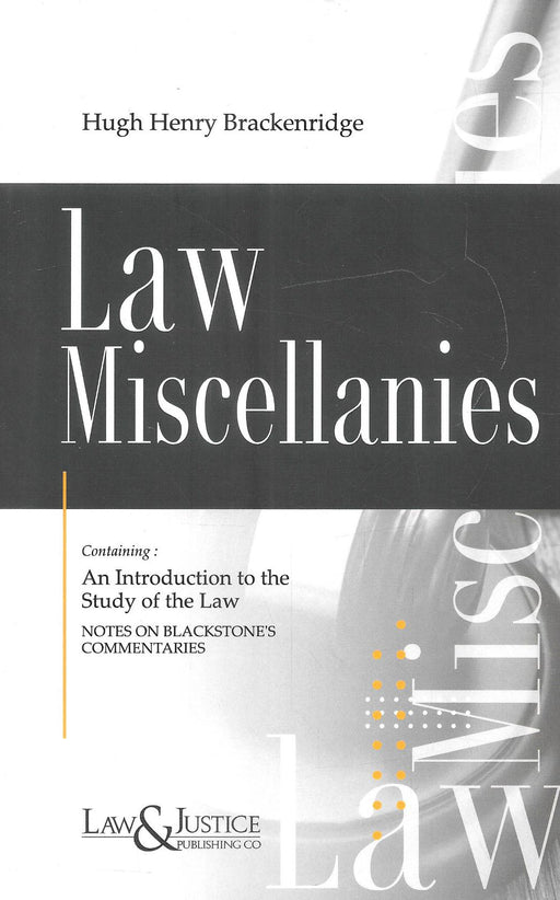 Law Miscellanies