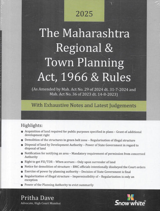 The Maharashtra Regional & Town Planning Act,1966 & Rules