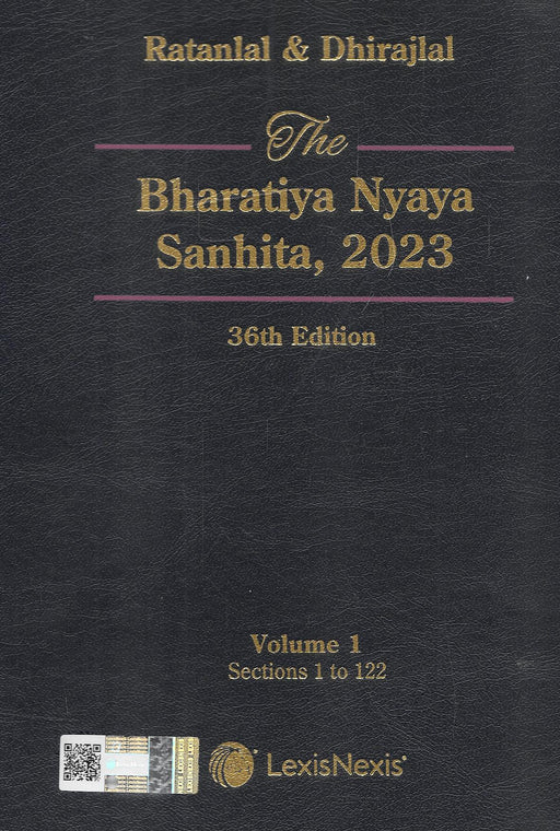 Ratanlal & Dhirajlal : The Bharatiya Nyaya Sanhita, 2023 in 2 vols