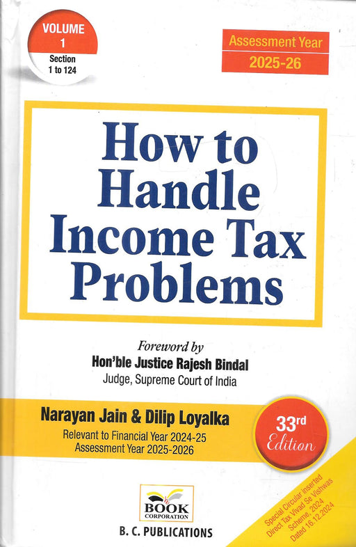 How To Handle Income Tax Problems in 2 Volumes