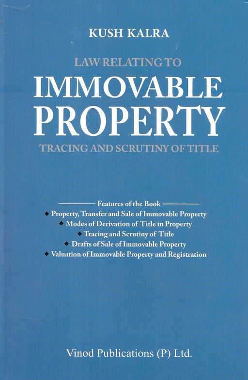 Law Relating To Immovable Property Tracing And Scrutiny Of Title