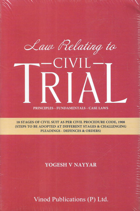 Law Relating To Civil Trial