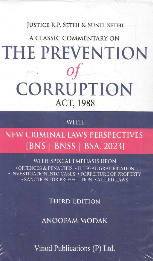 Commentary on The Prevention Of Corruption Act ,1988