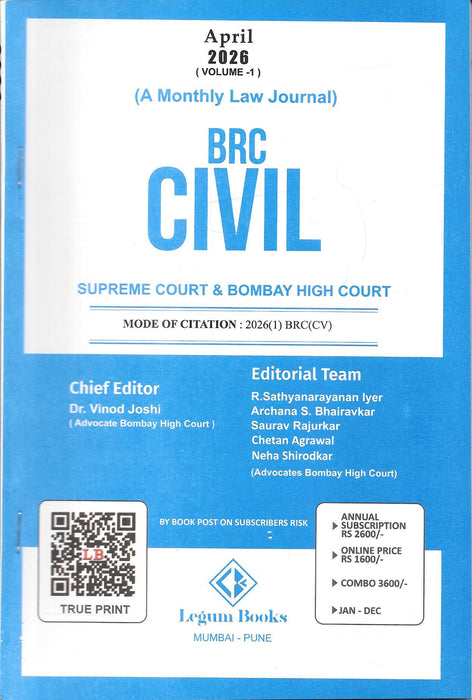 BRC Civil - Annual Subscription 2026