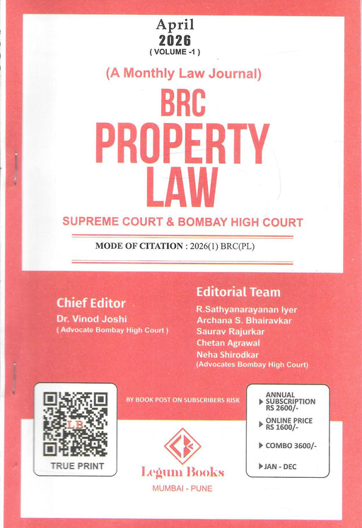 BRC Property Law - Annual Subscription 2026