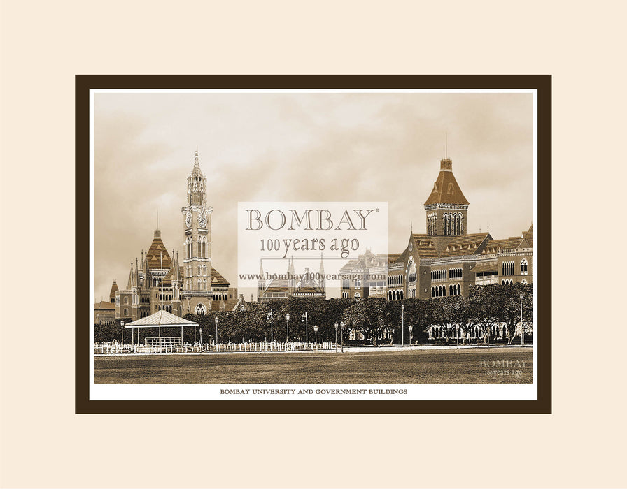 Bombay High Court & Iconic Mumbai Heritage Posters Collection