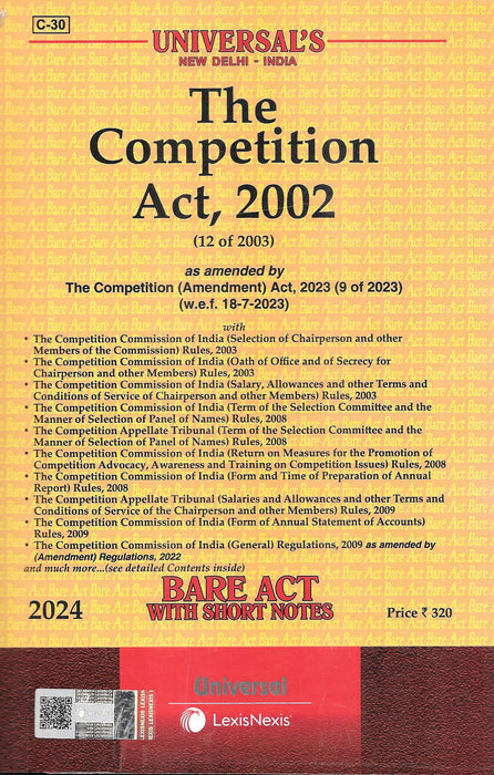 Universals The Competition Act, 2002