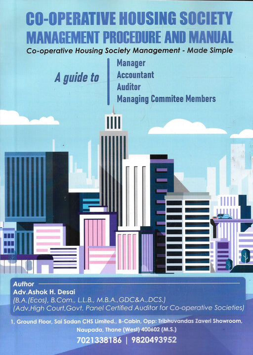 Co-operative Housing Society Management Procedure And Manual