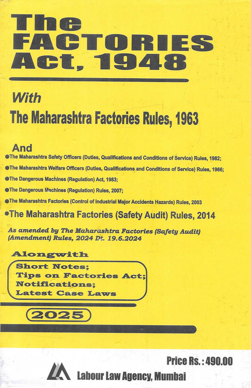 The Factories Act ,1948 with Maharashtra Rules