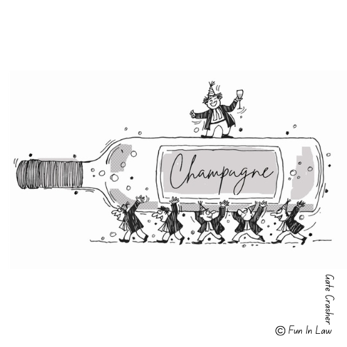 Fun in Law Illustrated Coaster