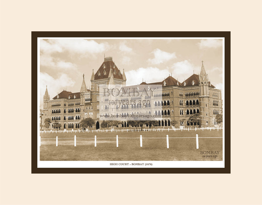 Bombay High Court & Iconic Mumbai Heritage Posters Collection