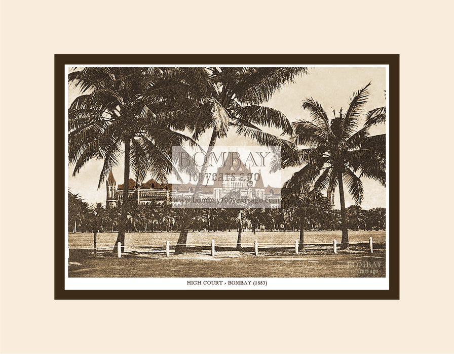 Bombay High Court & Iconic Mumbai Heritage Posters Collection
