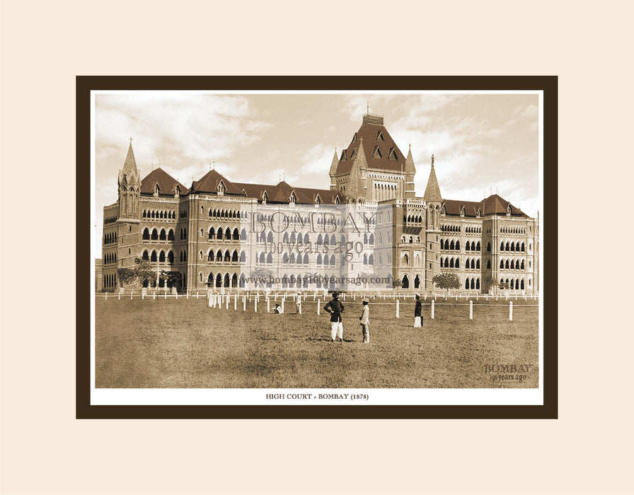 Bombay High Court & Iconic Mumbai Heritage Posters Collection