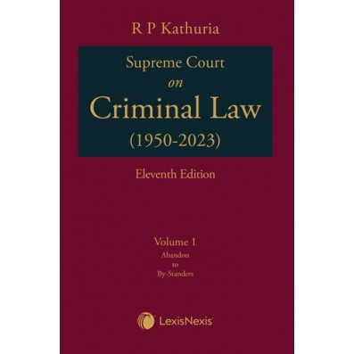 Supreme Court on Criminal Law (1950-2023) in 6 volumes