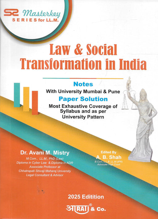 Law and Social Transformation in India - Master Key series for LLM