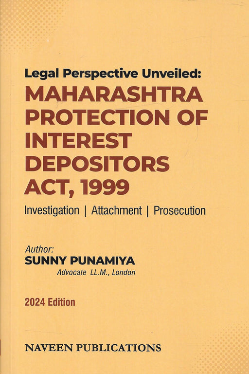 Legal Perspective Unveiled Maharashtra Protection Of Interest Depositors Act , 1999