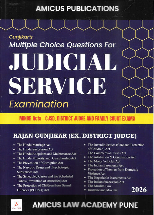 Multiple Choice Questions for Judicial Service Examination