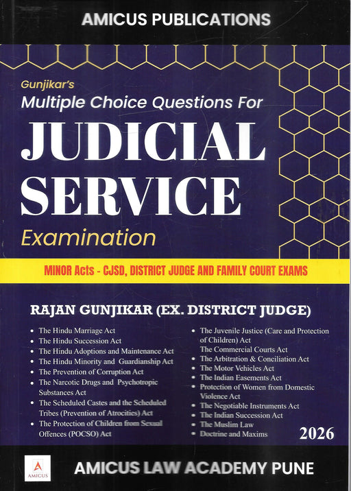 Multiple Choice Questions for Judicial Service Examination