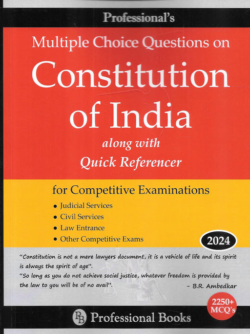 Multiple Choice Questions On Constitution Of India