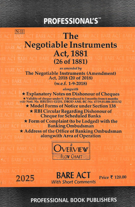 The Negotiable Instruments Act