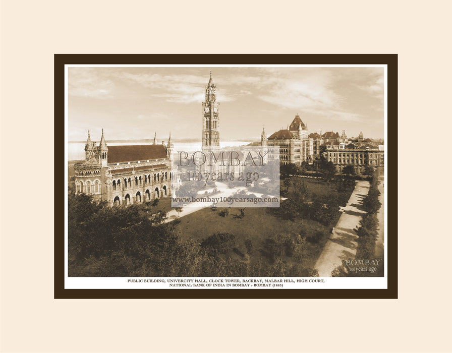Bombay High Court & Iconic Mumbai Heritage Posters Collection