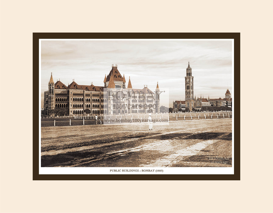 Bombay High Court & Iconic Mumbai Heritage Posters Collection