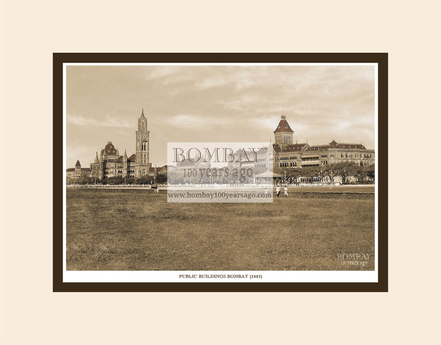 Bombay High Court & Iconic Mumbai Heritage Posters Collection