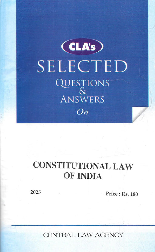 Selected Questions & Answers on Constitutional Law of India