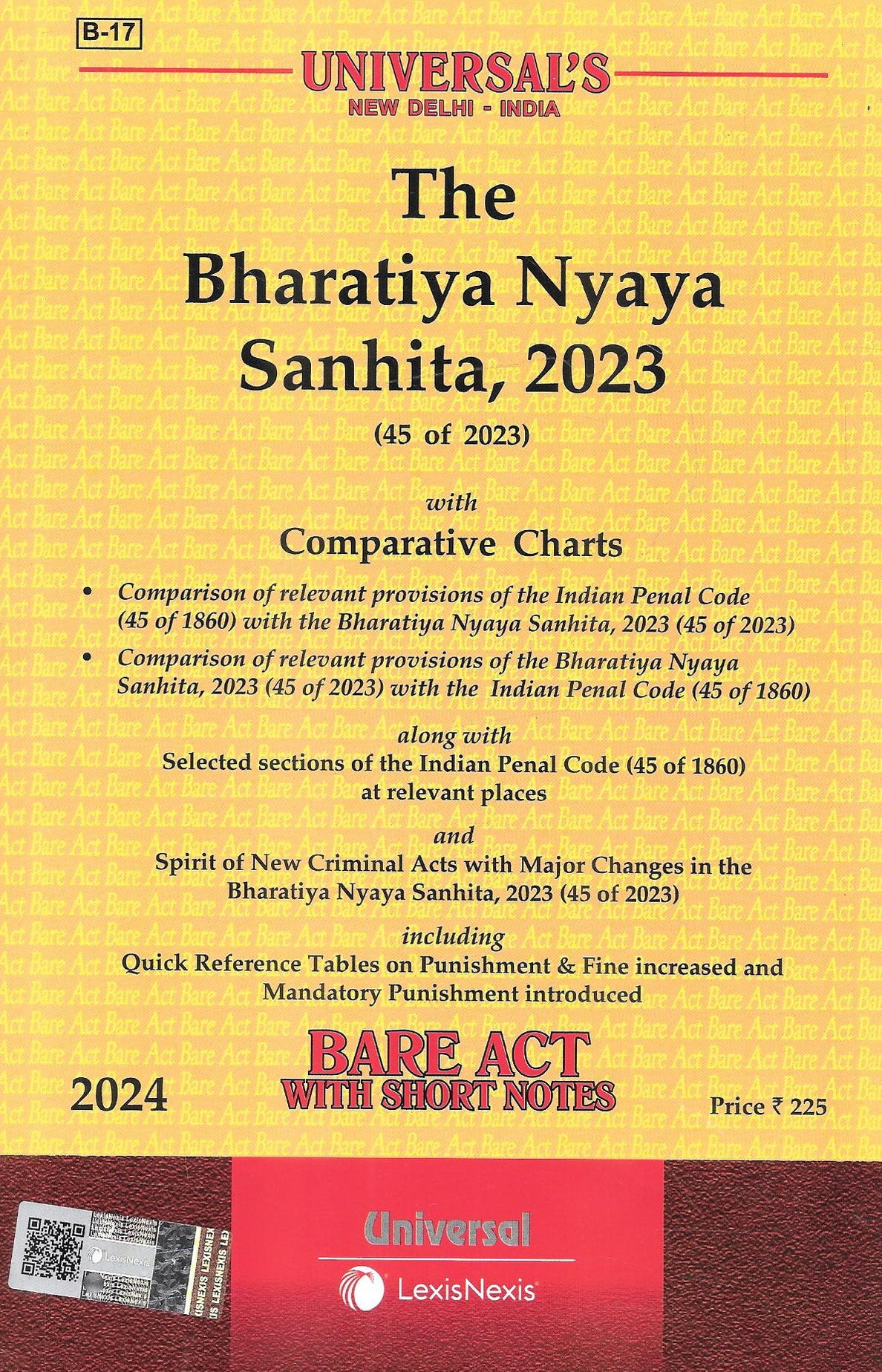 The Bharatiya Nyaya Sanhita 2023 45 Of 2023 9054