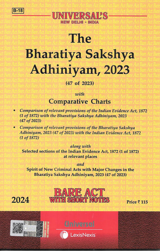 The Bharatiya Sakshya Adhiniyam, 2023 (47 of 2023)