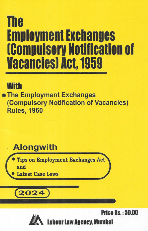 The Employment Exchanges (Compulsory Notification of Vacancies) Act, 1959