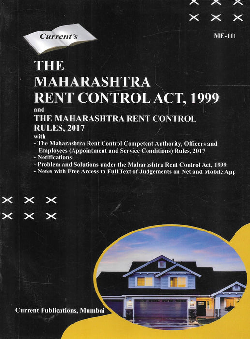 The Maharashtra Rent Control Act, 1999 with Rules, 2017