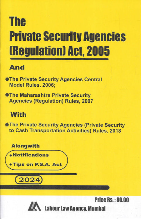 The Private Security Agencies (Regulation) Act 2005