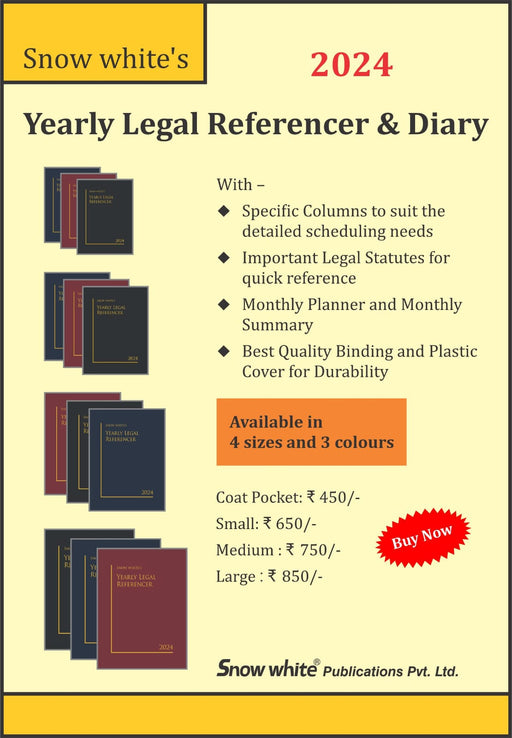 Yearly Legal Referencer and Diary 2024