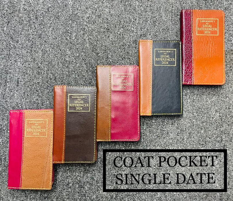 Legal Referencer-cum-Diary 2024 - Coat Pocket