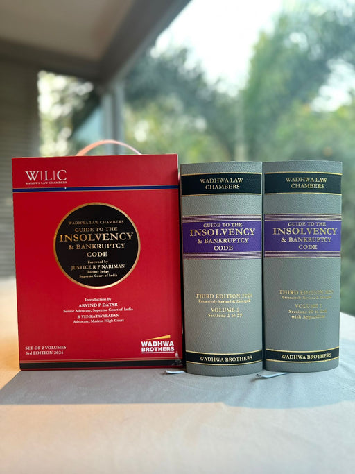 Guide to the Insolvency and Bankruptcy Code in 2 vols.