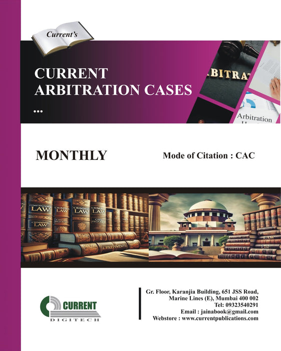 Current Arbitration Cases