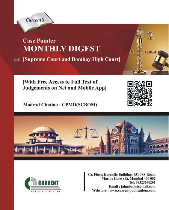 Case Pointer MONTHLY DIGEST-Supreme Court and Bombay High Court