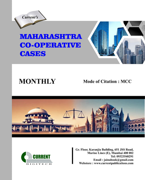 Maharashtra Co-Operative Cases Monthly Journal