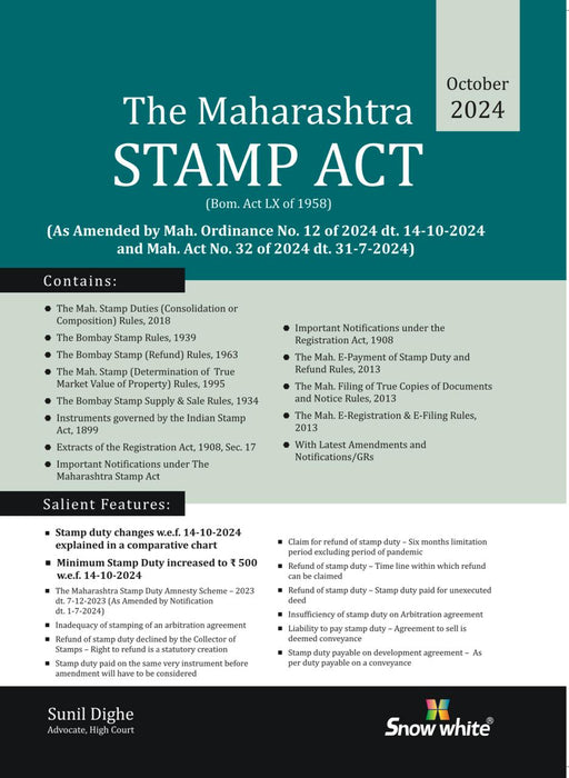 The Maharashtra Stamp Act