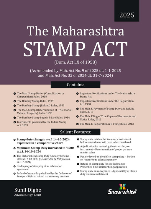 The Maharashtra Stamp Act 1958