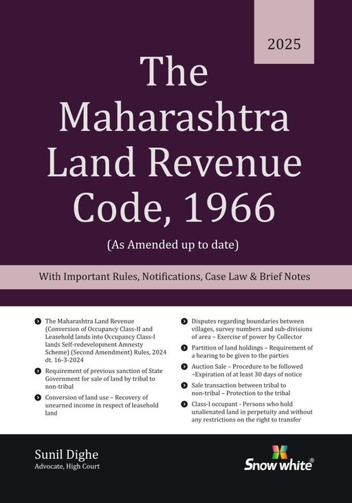 The Maharashtra Land Revenue Code ,1966