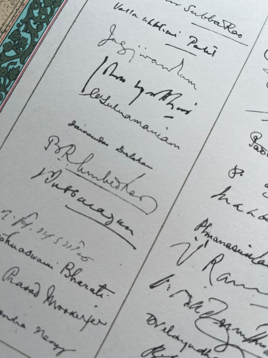 Constitution of India – Calligraphic and Illustrated Collector’s Edition