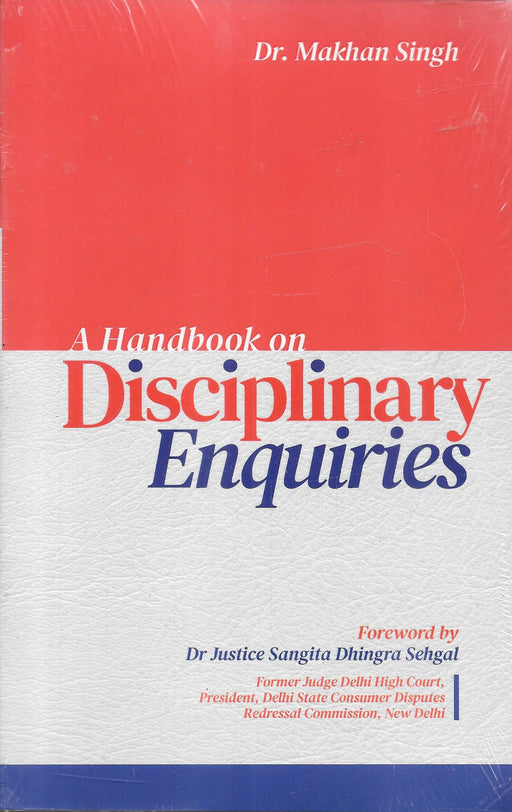 A Handbook On Disciplinary Enquirers