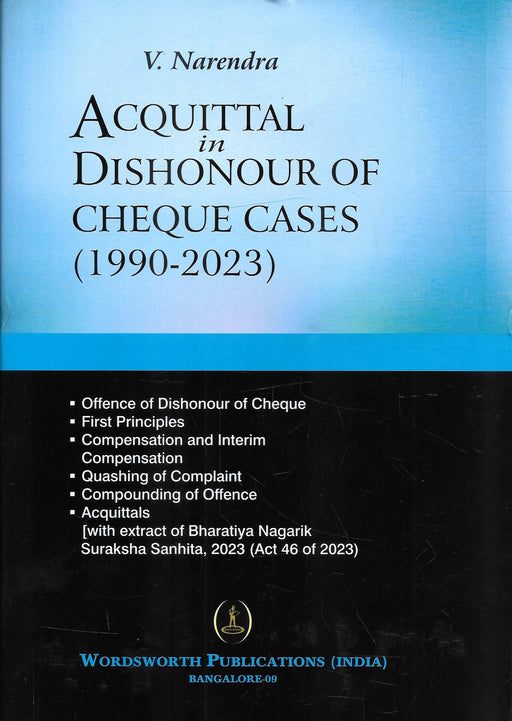 Acquittal in Dishonour of Cheque (1900-2023)